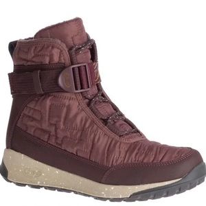 Chaco Borealis Quilt WP Snow Winter Waterproof Boots - Mahogany Size 9